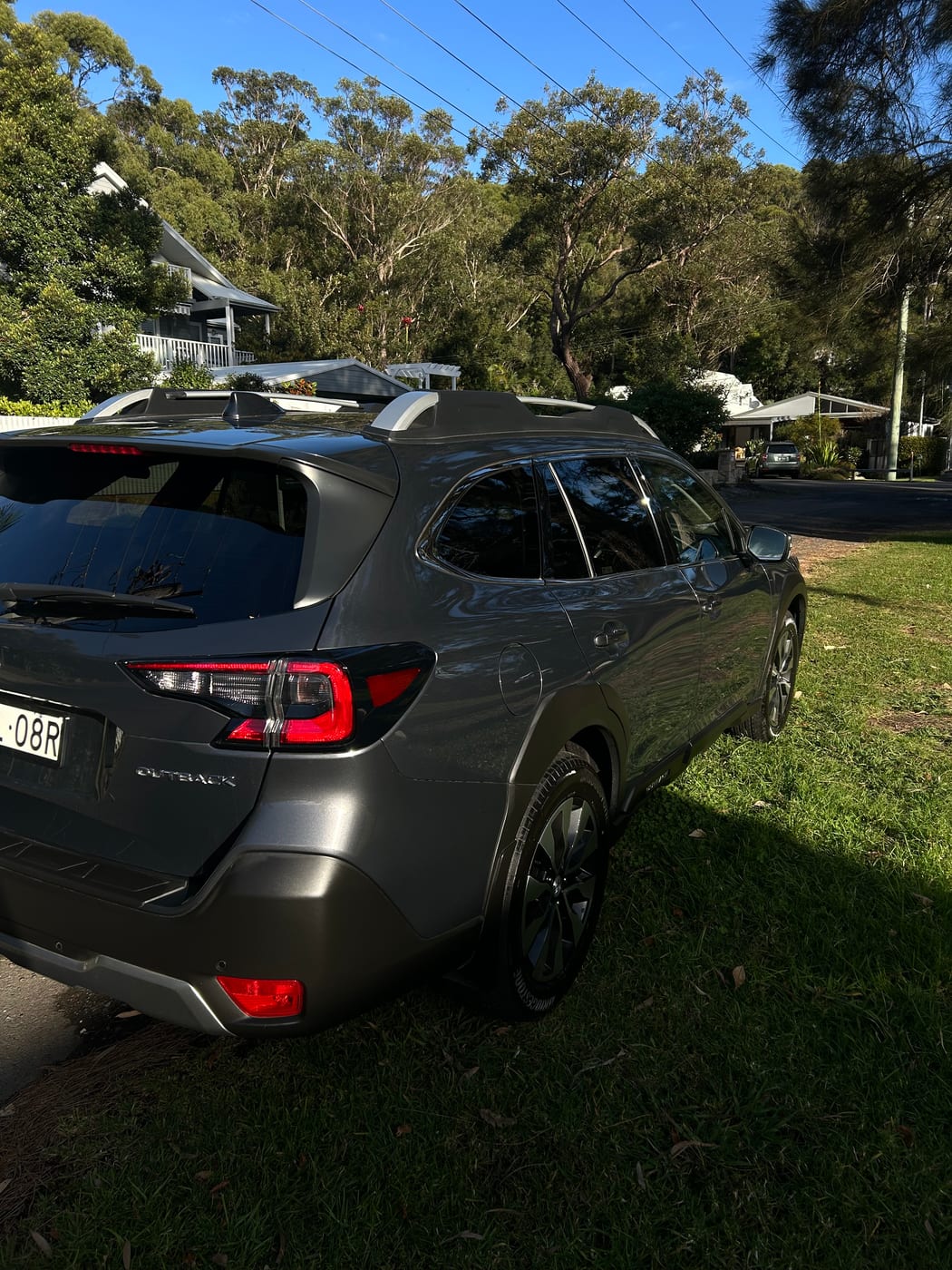 Detailed grey Subaru Outback, Central Coast